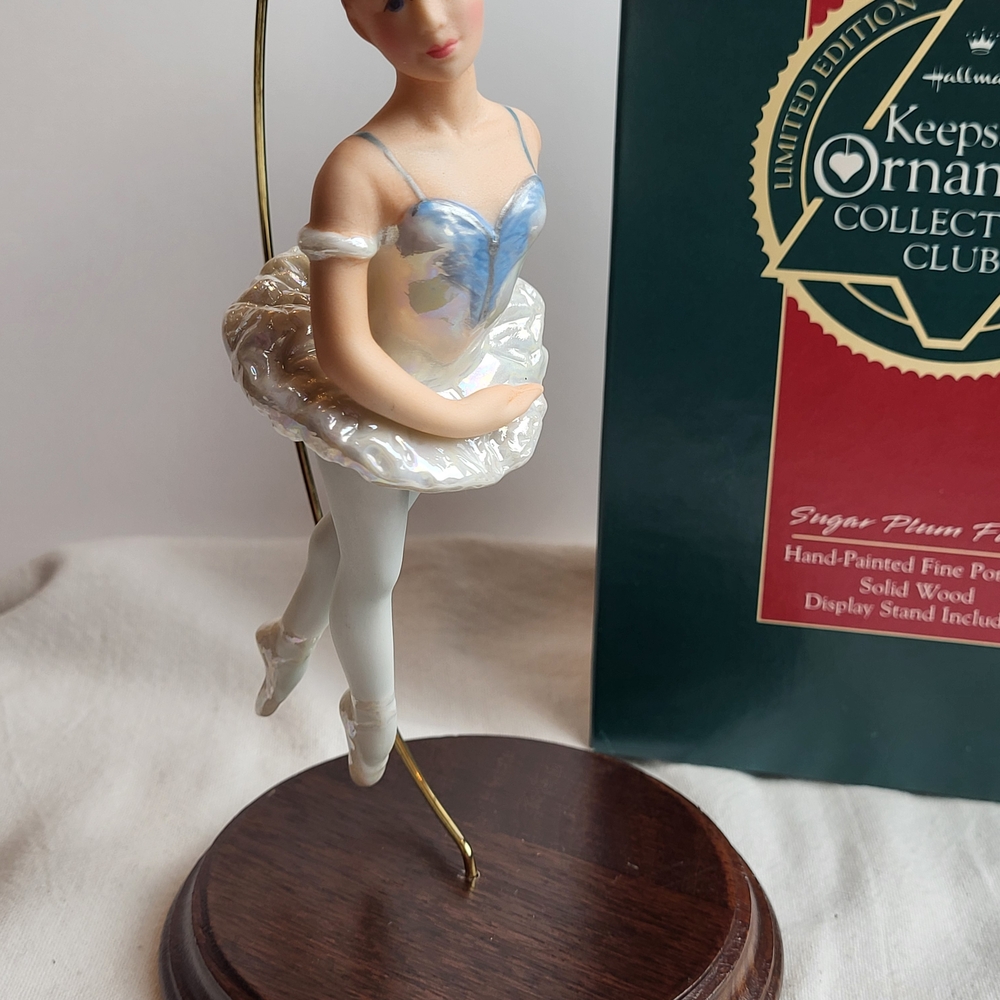 Hallmark Keepsake Ornament, Collectors Club "Sugar Plum Fairy"